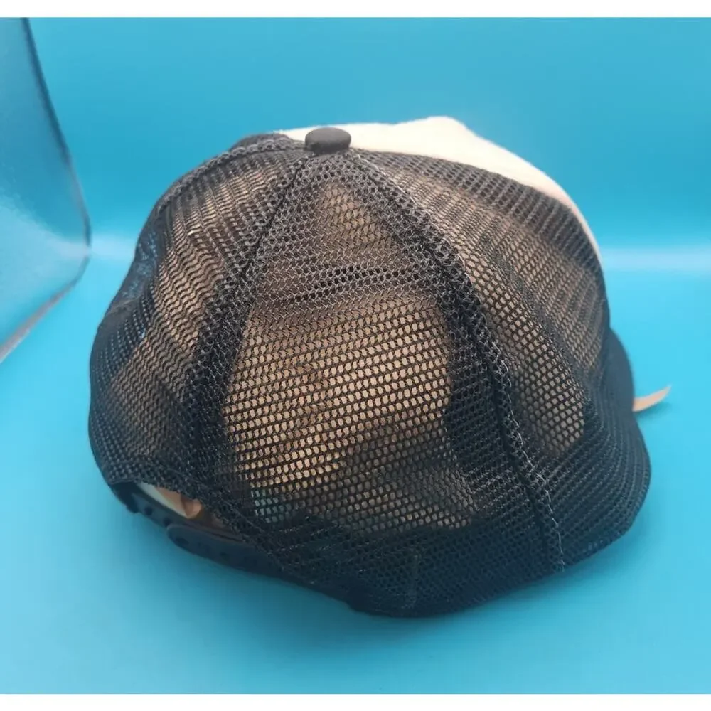 Vtg Aley Body Shop Snapback trucker hat cap wichita mesh